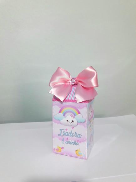 Caixinha Milk Chuva de Amor/chuva de Bênçãos