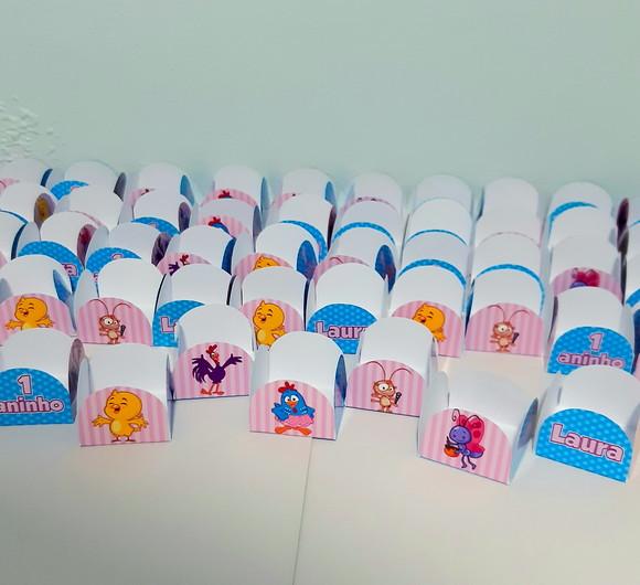 Forminhas Galinha Pintadinha Rosa