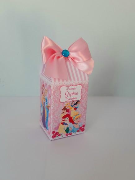 Caixa Milk Princesas Disney
