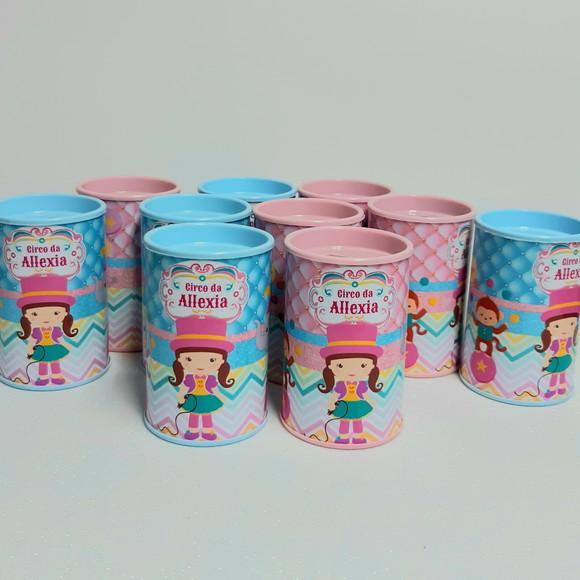 Cofrinho Circo Rosa
