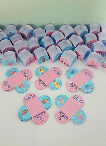 100 Forminhas Galinha Pintadinha Candy Colors