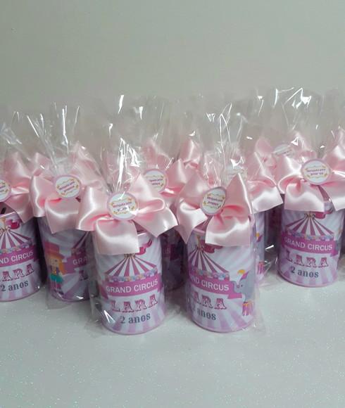 Cofrinho Circo Rosa