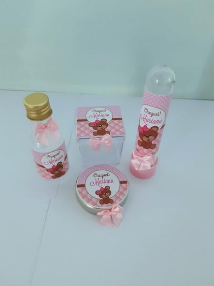 Kit para Chá de Bebê 40 Ítens Ursinha