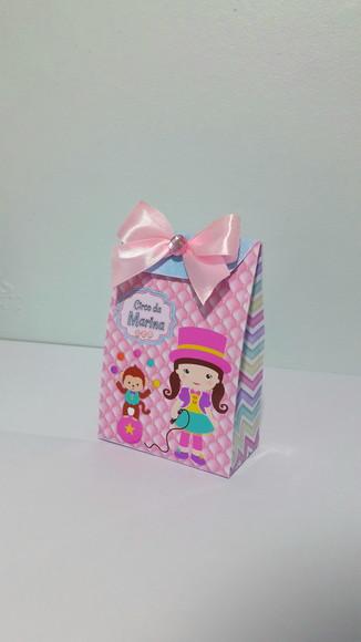 Caixa Surpresa Circo Rosa