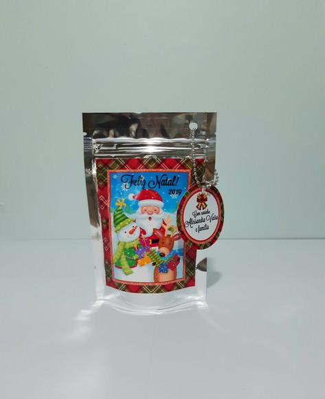 Saquinho Metalizado Natal
