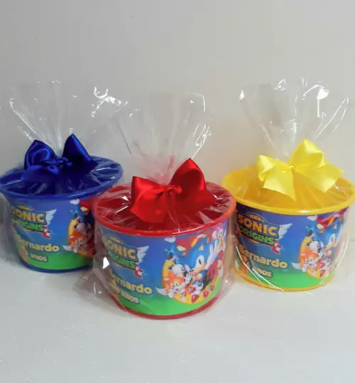 Balde de Pipoca Sonic