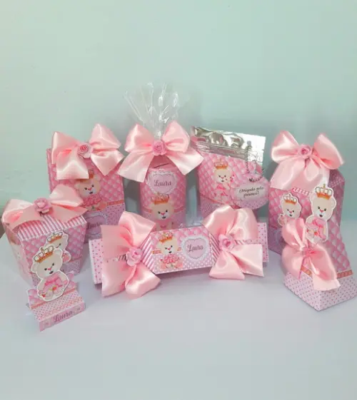 Kit Personalizado Ursinha Princesa