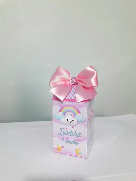 Caixinha Milk Chuva de Amor/chuva de Bênçãos