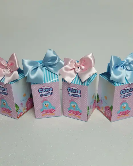 Caixa Milk Galinha Pintadinha Rosa