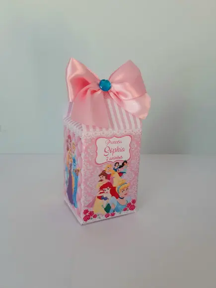 Caixa Milk Princesas Disney