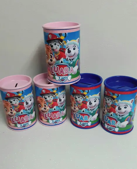 Cofrinho Patrulha Canina
