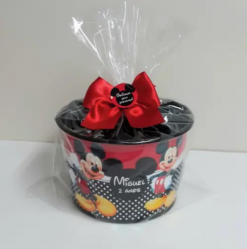 Balde de Pipoca Mickey Mouse