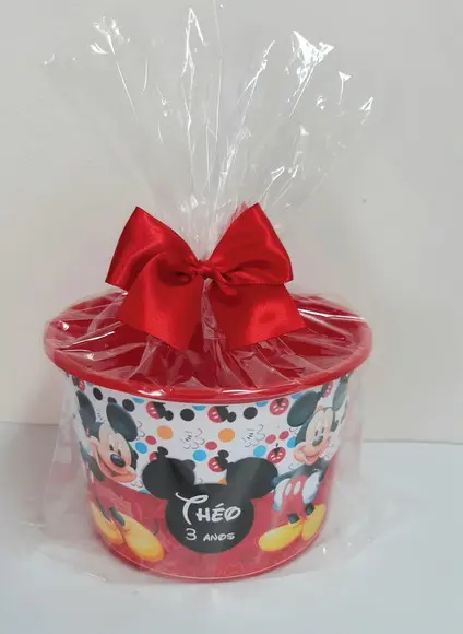 Balde de Pipoca Mickey Mouse