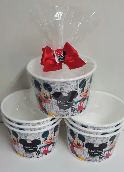 Balde de Pipoca Mickey Mouse