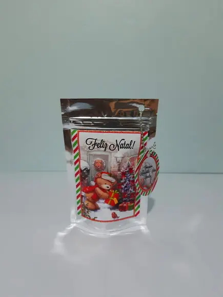 Saquinho Metalizado Natal