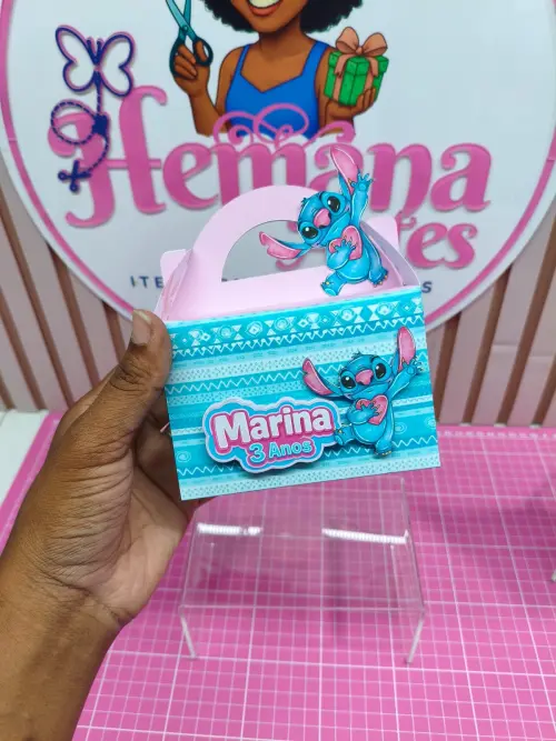 KIT 20 CAIXINHAS PERSONALIZADAS STITH