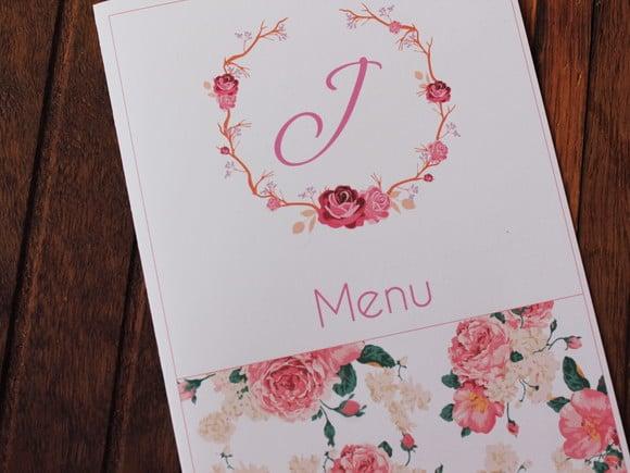 Cardápio - Menu