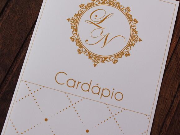 Cardápio - Menu