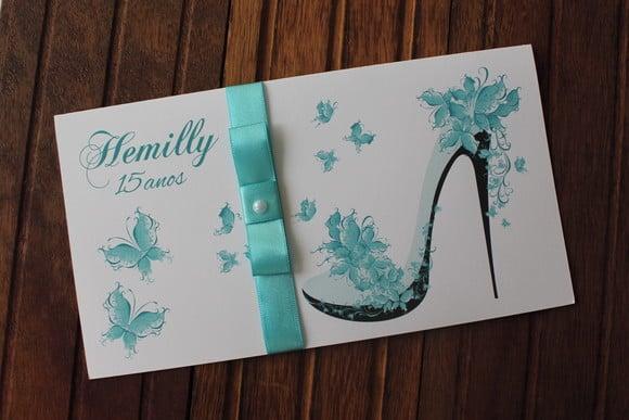 Convite 15 Anos - Aniversário - Casamento - 240g