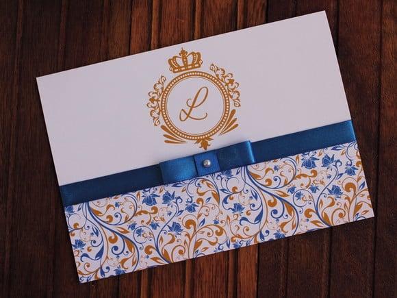 Convite 15 Anos - Convite Casamento - Royal