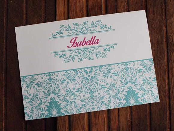 Convite 15 Anos - Convite Casamento Azul, Pink Barato