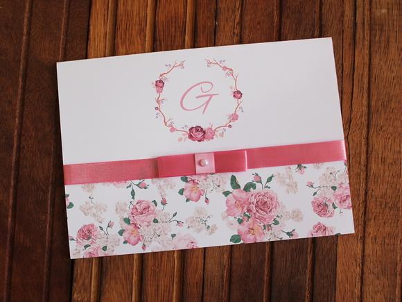 Convite 15 Anos - Convite de Casamento - 240g