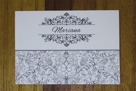 Convite 15 Anos - Convite de Casamento - 240g