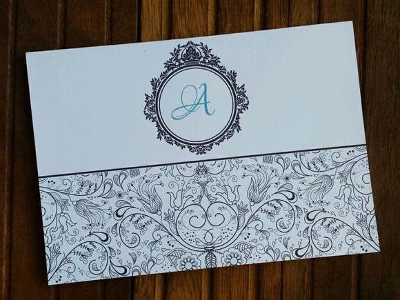 Convite 15 Anos - Convite de Casamento - 240g