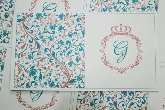Convite 15 Anos - Convite de Casamento - 240g
