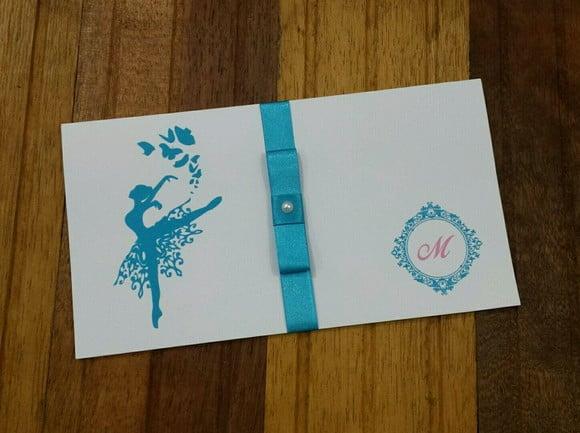 Convite 15 Anos - Convite de Casamento - 240g