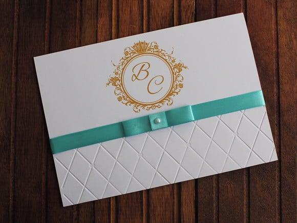 Convite 15 Anos - Textura Relevo - Convite Casamento