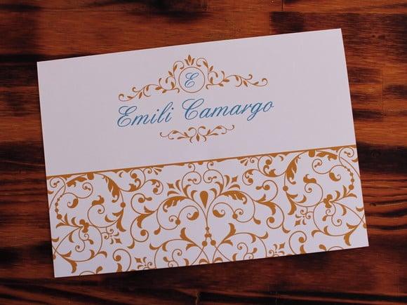 Convite 15 Anos Dourado Convite Casamento Turquesa