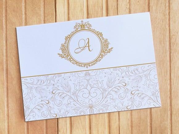 Convite 15 Anos Dourado Convite de Casamento