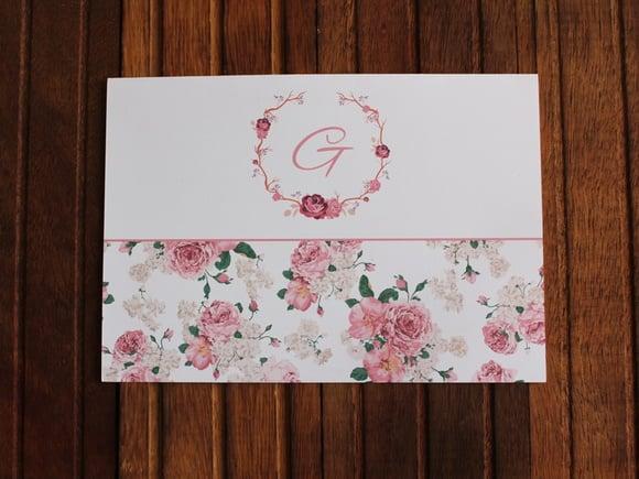 Convite 15 Anos Floral Convite de Casamento 240g