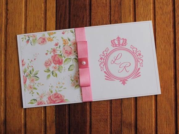 Convite Casamento - Convite 15 Anos - 240g