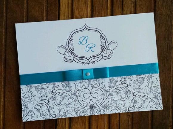 Convite Casamento - Convite 15 Anos - 240g