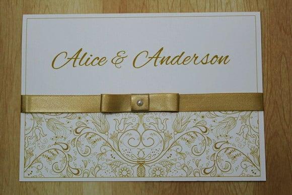 Convite Casamento - Convite 15 Anos - 240g