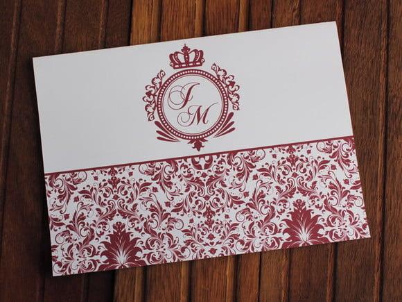 Convite Casamento - Convite 15 Anos - Marsala Promoção