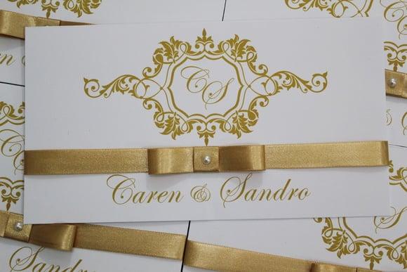 Convite Casamento - Convite 15 Anos - Papel 240g