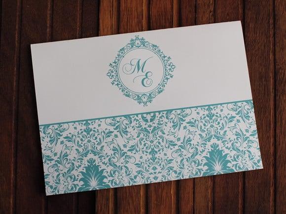 Convite Casamento - Convite 15 Anos Azul Promoção