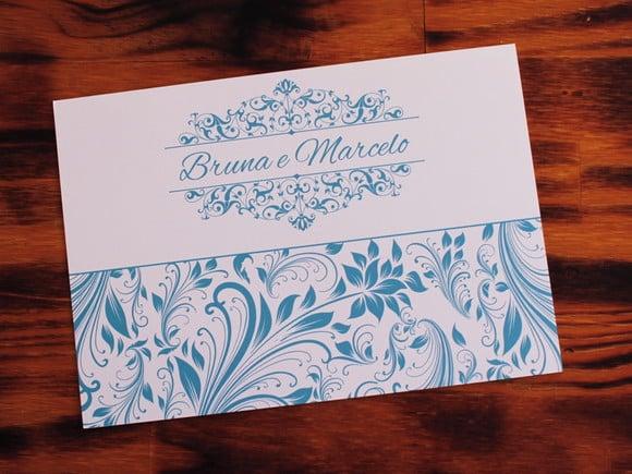 Convite Casamento Convite 15 Anos Turquesa