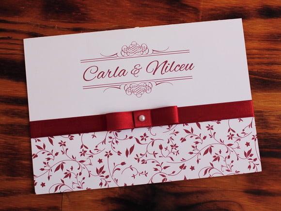 Convite Casamento Marsala Convite 15 Anos Floral Barato