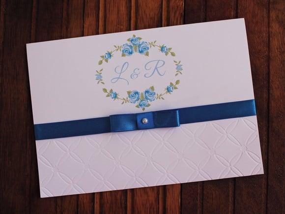Convite Casamento Textura - Convite 15 Anos