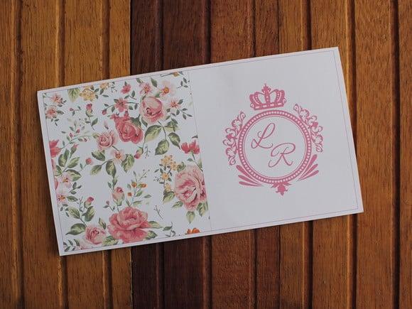 Convite de Casamento - Convite 15 Anos - 240g