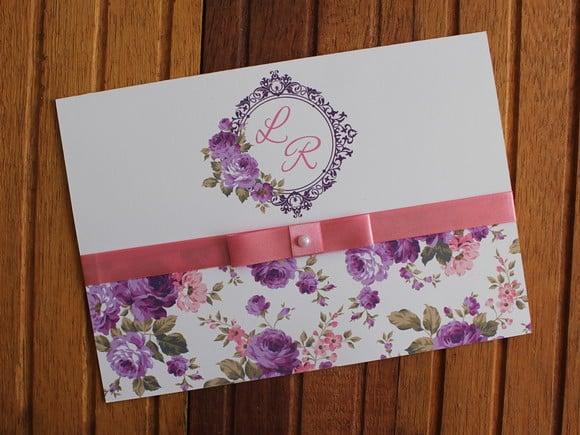 Convite de Casamento - Convite 15 Anos - 240g