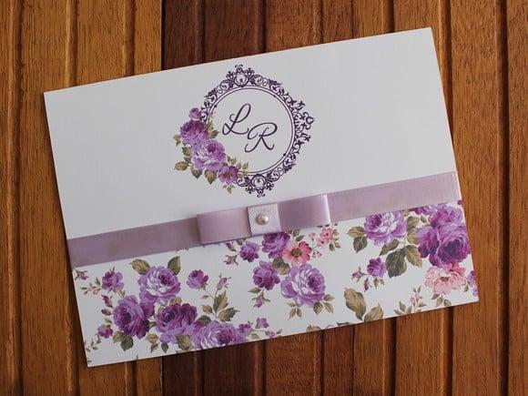Convite de Casamento - Convite 15 Anos - 240g