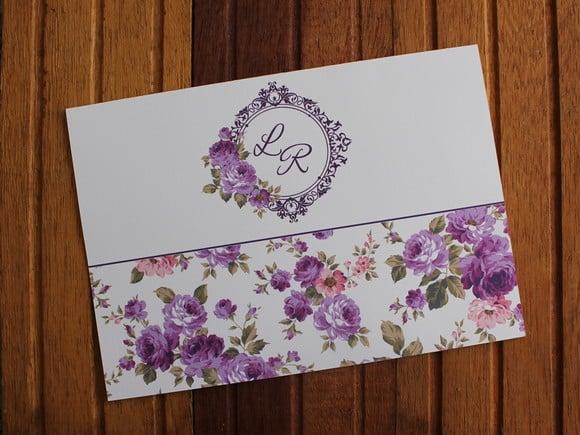 Convite de Casamento - Convite 15 Anos - 240g