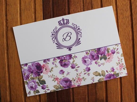 Convite de Casamento - Convite 15 Anos - 240g