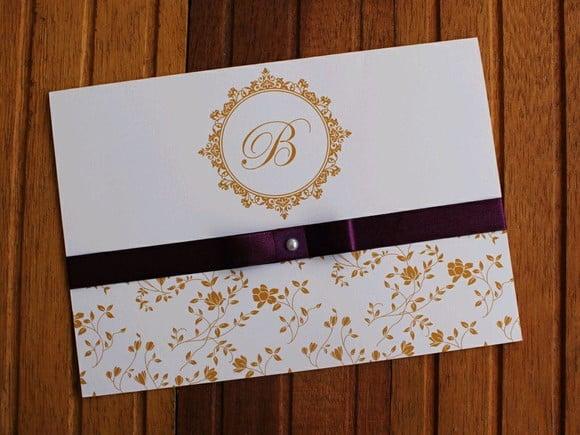 Convite de Casamento - Convite 15 Anos - 240g