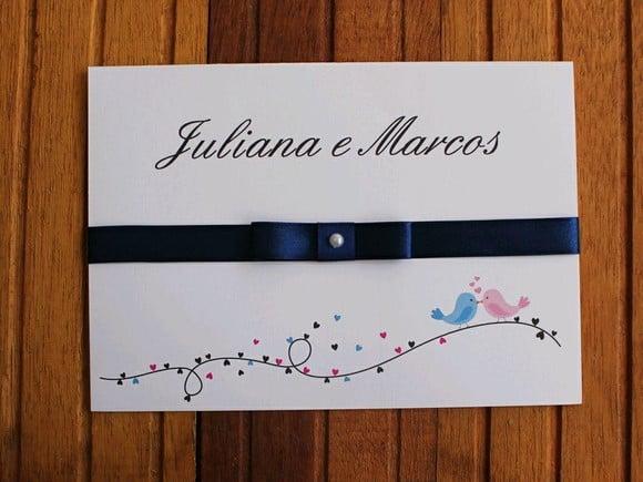 Convite de Casamento - Convite 15 Anos - 240g